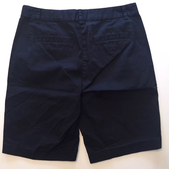 J. Crew Navy Blue Bermuda Shorts - 2 - Picture 2 of 5